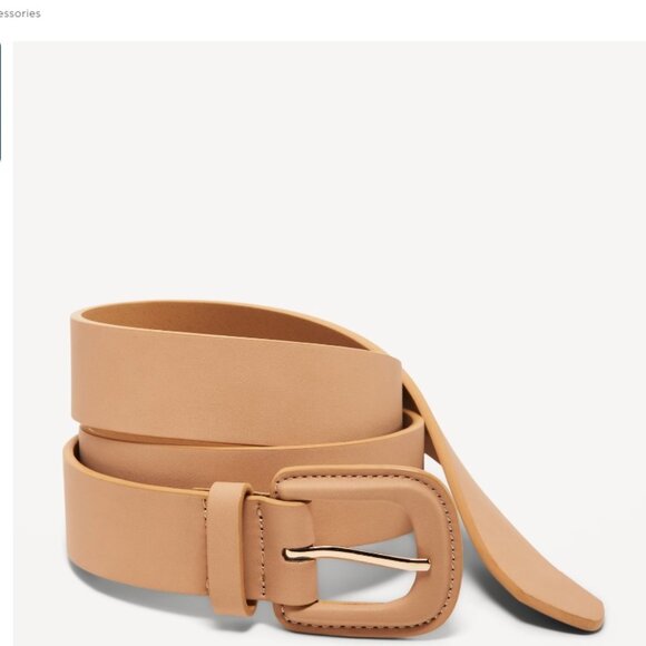NWT Old Navy Faux-Leather Belt - Picture 1 of 3